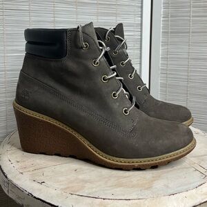 Timberland Alston wedge lace up boots